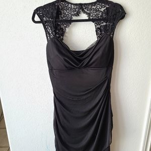 SOLD!!!Xscape Black Wiggle Dress